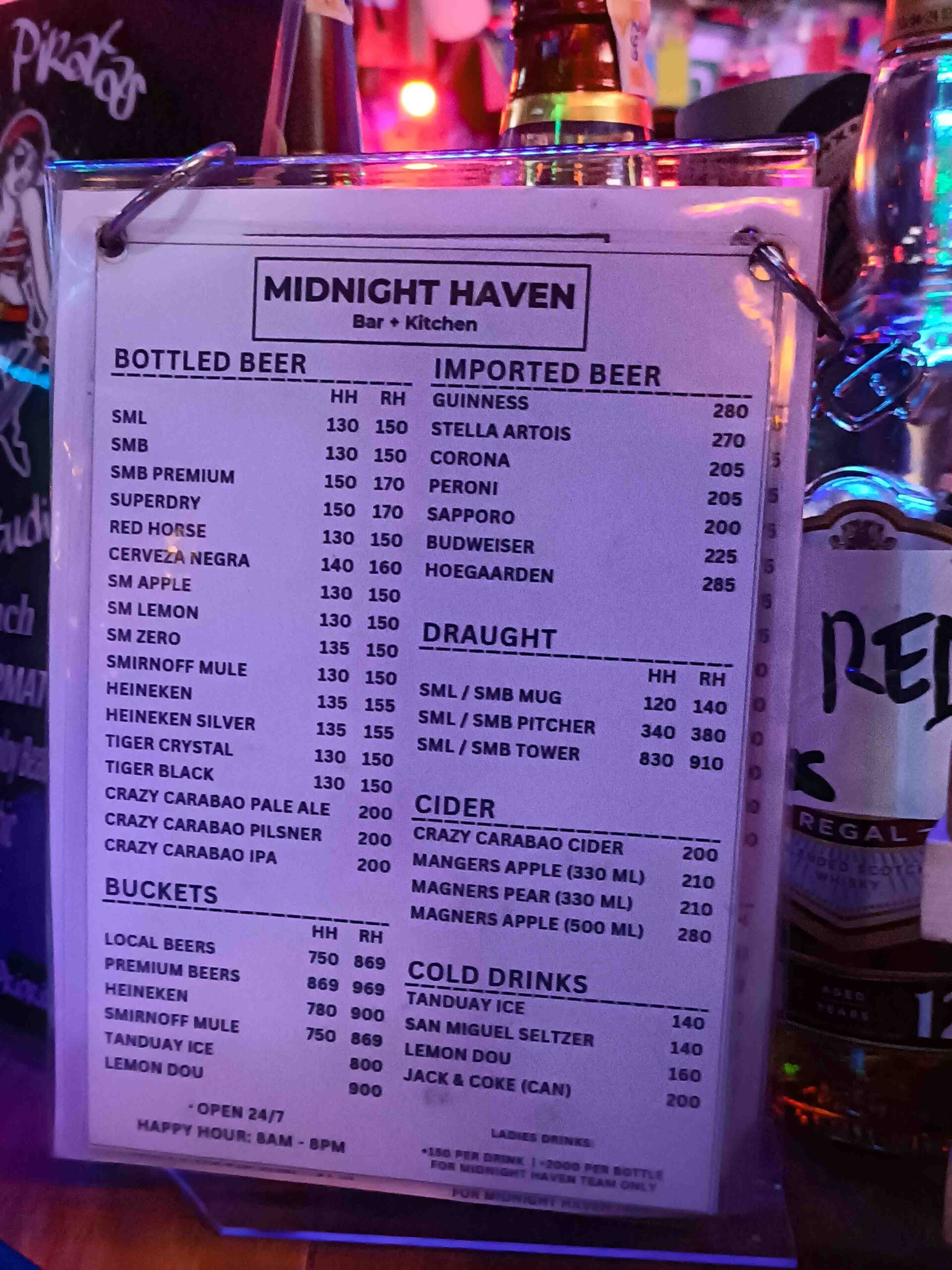 LA Cafe 내부 전경