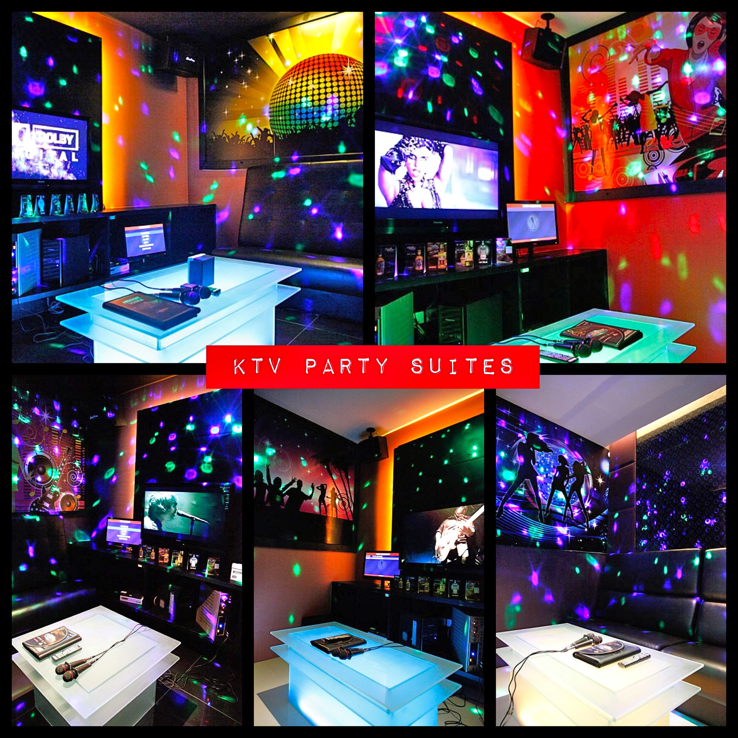 Centerstage KTV 룸 내부