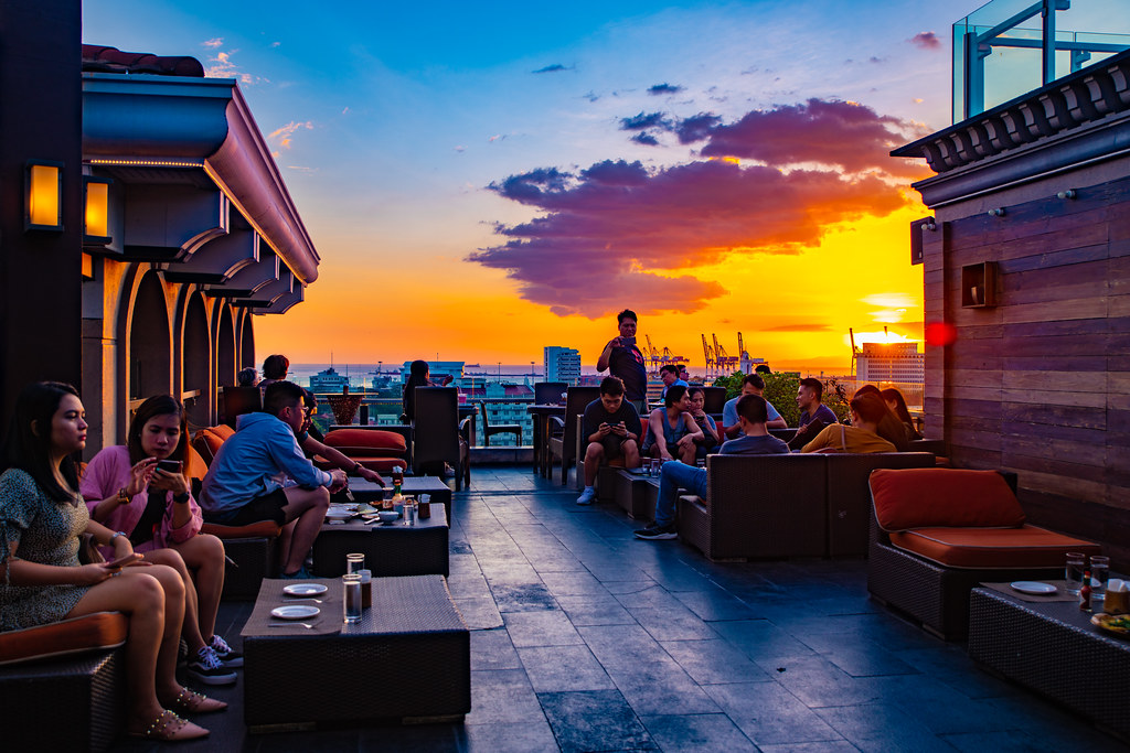 Sky Deck 일몰 전망