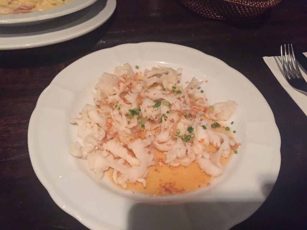 Cafe Adriatico 시그니처 음식